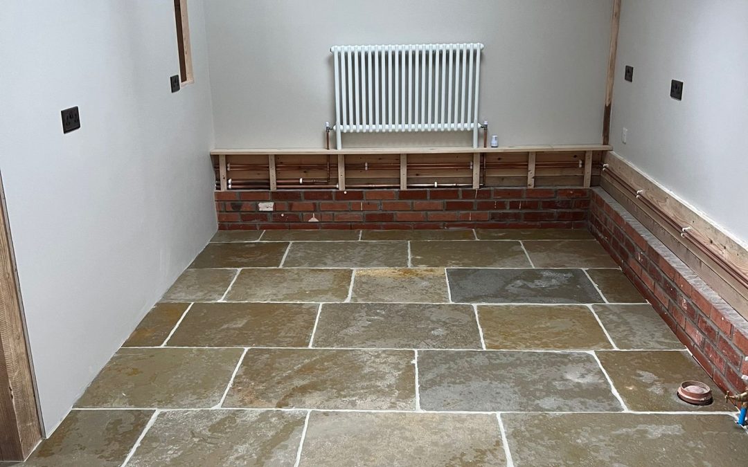 Traditional Limestone Tiling